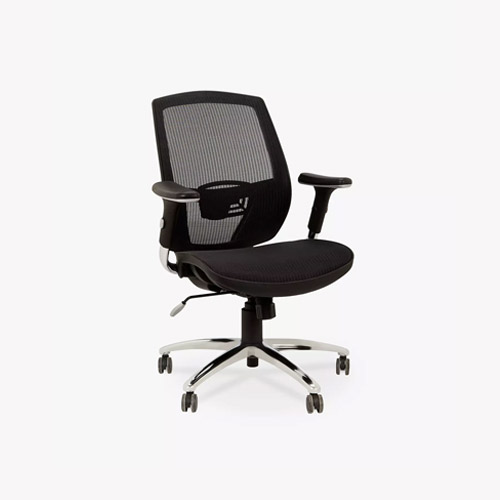 [FURN_0269] Silla de Oficina Negra